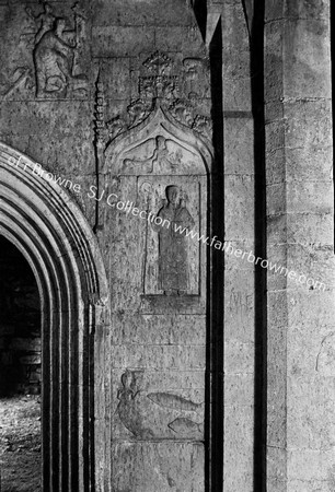 KILCOOLEY ABBEY CARVINGS OF N.TRANSEPT